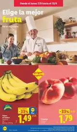 Catálogo Lidl semana 37 Página 4: Plátano de Canarias €1,49, Paraguayo €1,79