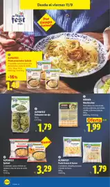 Catálogo Lidl semana 37 Página 40: Alpenfest pasta fresca al huevo €1,79, Alpenfest spätzle €3,29