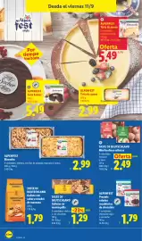 Catálogo Lidl semana 37 Página 42: Alpenfest bizcocho €2,99, Alpenfest pretzels salados recubiertos de chocolate €1,79