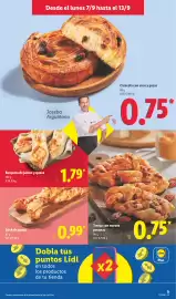 Catálogo Lidl semana 37 Página 7: Stick de queso €0,99, Trenza con nueces pecanas €0,75