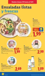 Catálogo Lidl semana 37 Página 8: Chef select ensalada high protein con pollo y huevo €2,99