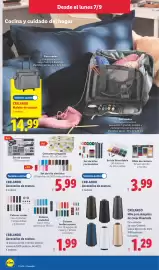 Catálogo Lidl semana 37 Página 10: Crelando hilo para máquina de coser overlock €1,29, Crelando accesorios de costura €3,99