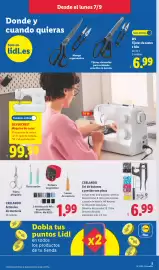 Catálogo Lidl semana 37 Página 11: Crelando set de botones a presión con pinza €6,99, Crelando artículos de mercería €1,99