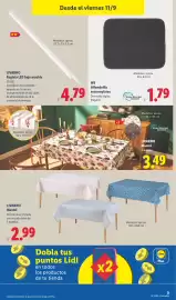 Catálogo Lidl semana 37 Página 21: W5 Alfombrilla escurreplatos €1,79, Livarno regleta led bajo mueble €4,79