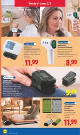 Catálogo Lidl semana 37 Página 8: SensiPlast termómetro infrarrojo €8,99, Sensioplast Pulsoxímetro €9,99