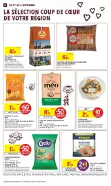 Catalogue Intermarché semaine 36 page 12: Francaise - bonbon au miel €1,49, Croky - chips bolognaise €1,45