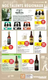 Catalogue Intermarché semaine 36 page 13: 3 monts - bière blonde €5,24, Vieux lille - bière blonde triple €4,35