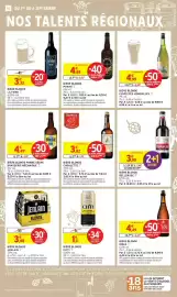 Catalogue Intermarché semaine 36 page 14: Ch'ti - bière blonde €1,11, Signal - bière blonde choulette €3,82