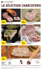 Catalogue Intermarché semaine 36 page 4: Pâte de campagne saint-écrémé en formate en €8,99, Pâté de foie maison vasseur €6,99