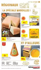 Catalogue Intermarché semaine 36 page 9: Fini - cheddar €16,99, Fini - aop maroilles mignon €6,25