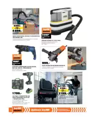 OBI leták Strana 4: Kärcher tepovač se 2 spot pure+ €2.549,15, Black+Decker úhlová bruska beg220-qs €999,00