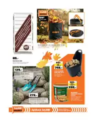 OBI leták Strana 8: Mr.garden trávníkové hnojivo podzim €299,00, Gardena sázející lopatka classic €129,00