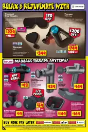 JB Hi-Fi catalogue Page 14: Beurer MG18 Mini Handheld Massager In Giftbox €19,00, Deep Roll Vibrating Massage Roller €69,00