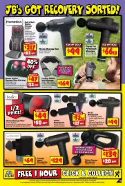 JB Hi-Fi catalogue Page 15: Pro V2 Massage Gun €99,00, Classic Massage Gun bodica €52,00