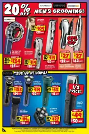 JB Hi-Fi catalogue Page 8: Conairman The Crew Cut Elite Clipper €134,00, RX7 Ultimate Series Head Shaver €127,00