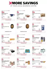 Costco flyer Page 1: Calypso lemonade variety pack €17,99, Monster assorted flavour energy drinks €35,99