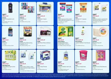 Costco catalogue Page 5: Omo Active Clean Laundry Liquid €27,99, Pine O Cleen Laundry Sanitiser Fresh Breeze €21,49
