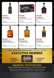 Costco catalogue Page 2: Jack Daniel's Tennessee Whiskey & Cola €13,00