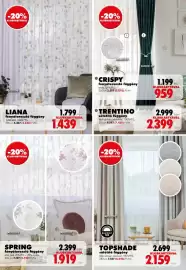 Diego akciós újság Oldal 10: Liana fényáteresztő függöny €1.439,00, Topshade sötétítő függöny €2.159,00