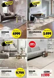 Diego akciós újság Oldal 5: Salamanca szőnyeg €5.499,00, Berber szőnyeg €4.999,00