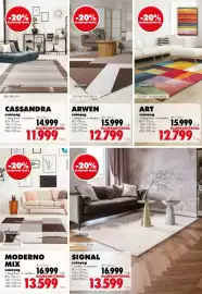 Diego akciós újság Oldal 6: Signal szőnyeg €13.599,00, Art szőnyeg €12.799,00