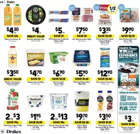 Drakes catalogue week 36 Page 10: Western Star Thickened Cream €3,50, Mildura Fruit Drink €4,30