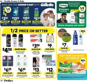Drakes catalogue week 36 Page 16: Veet Legs & Body Normal Skin Wax Strips €6,25
