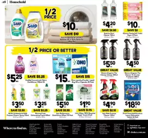 Drakes catalogue week 36 Page 18: Dettol Antibacterial Multi Purpose Cleaner Spray €3,50, Ajax Multi Purpose Cleaner €4,90