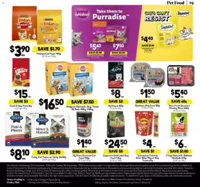 Drakes catalogue week 36 Page 19: Fussy Cat Twice as Tasty €8,10, Optimum Dog Food €1,50