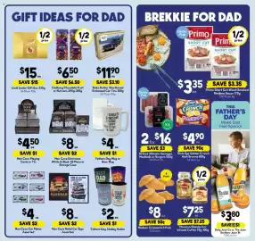 Drakes catalogue week 36 Page 5: Moccona Standard or Infused Coffee €7,25, Fathers Day Mug or Beer Mug €4,00