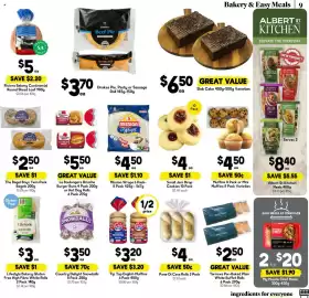 Drakes catalogue week 36 Page 9: Lifestyle Bakery Gluten Free High Fibre White Rolls €3,00