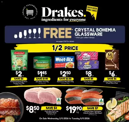 Drakes (valid until 8-09)