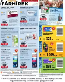 Pingvin Patika akciós újság Oldal 5: Tebofortan €5.999,00, Diclac Long €3.599,00