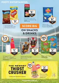 Foodworks catalogue week 36 Page 10: Smith's Crinkle Doritos or Red Rock Deli Party Size Chips €6,50