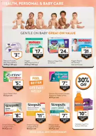 Foodworks catalogue week 36 Page 27: BabyLove Nappy Pants €24,00, Huggies Baby Wipes €17,00