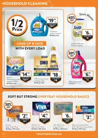 Foodworks catalogue week 36 Page 30: Fab Laundry Liquid €6,50, Sard Stain Remover Powder €6,00