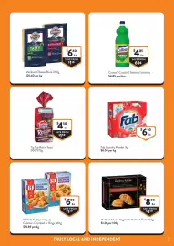 Foodworks catalogue week 36 Page 5: Fab Laundry Powder €6,50, I&J Salt & Pepper Squid, Calamari Crumbed or Rings €6,80