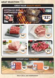 Foodworks catalogue week 36 Page 7: Australian Lamb BBQ Chops €19,99, Australian Beef Blade Roast €19,99