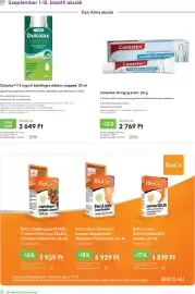 Alma Gyógyszertárak akciós újság Oldal 8: Dulcolax 7,5 mg/ml belsőleges oldatos cseppek €3.649,00, Canesten krém €2.769,00