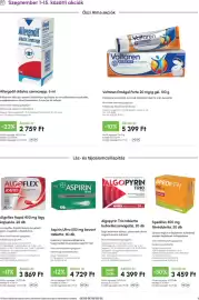 Alma Gyógyszertárak akciós újság Oldal 9: Allergodil oldatos szemcsepp €2.759,00, Voltaren emulgel forte €5.399,00
