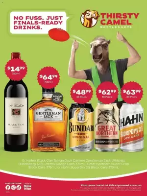 Thirsty Camel (valid until 13-09)