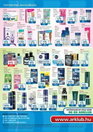 ÁRKLUB akciós újság Oldal 32: Gillette blue ii plus eldobható borotva €1.835,00, Jeans after shave €649,00
