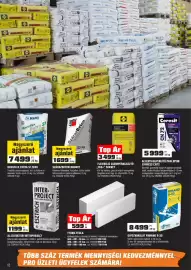 OBI akciós újság Oldal 12: Szárazbeton Baumit €1.699,00, Eszt rich aljzatbeton €1.199,00