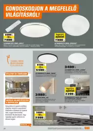 OBI akciós újság Oldal 34: Led mennyezeti lámpa starlight €7.999,00