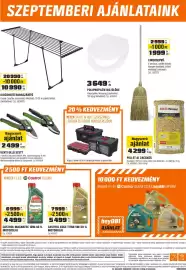 OBI akciós újság Oldal 40: Kerti olló szett €2.499,00, Castrol edge titan motorolaj €5.499,00
