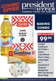 President Hyper catalogue Page 1: BAKING COMBO €99,00