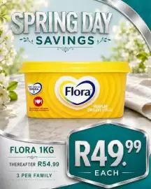 Take 'n Pay catalogue Page 3: Flora €49,99