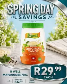 Take 'n Pay catalogue Page 8: B-well Original Tangy Canola Mayonnaise €29,99