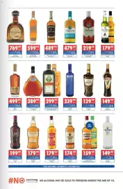Ultra Liquors catalogue Page 2: Meukow Luxe De Noir €389,99, Southern Comfort Original or Lime Liqueur €159,99