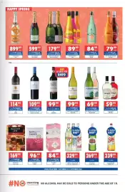 Ultra Liquors catalogue Page 5: Smirnoff Storm, Spin, or Pine Twist Sharing Pack €329,99, Stella Artois €269,99